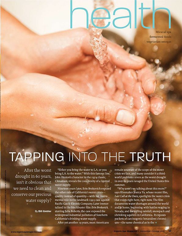 Organic Spa Magazine | Tapping Into the Truth