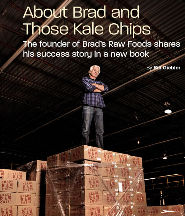 Organic Spa Magazine | About Brad and Those Kale Chips
