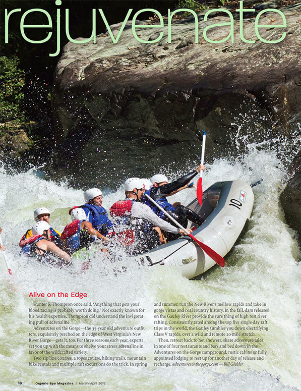 Organic Spa Magazine | Alive on the Edge