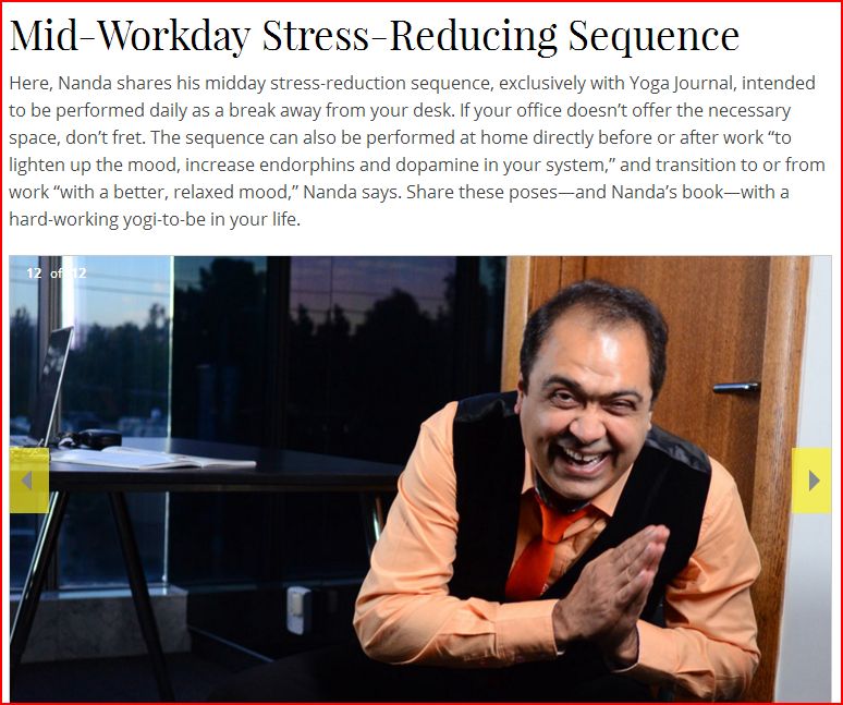 YogaJournal.com  |  Yoga for Type A’s: 14-Minute Midday Sequence for Stress